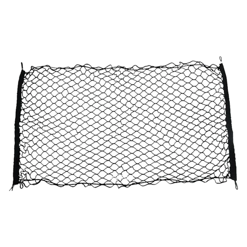 

110X60CM Car Cargo Mesh Net Bag Roof Trunk Netting Trunk Fixed Net Bag Suitable For Car Pickup Truck SUV