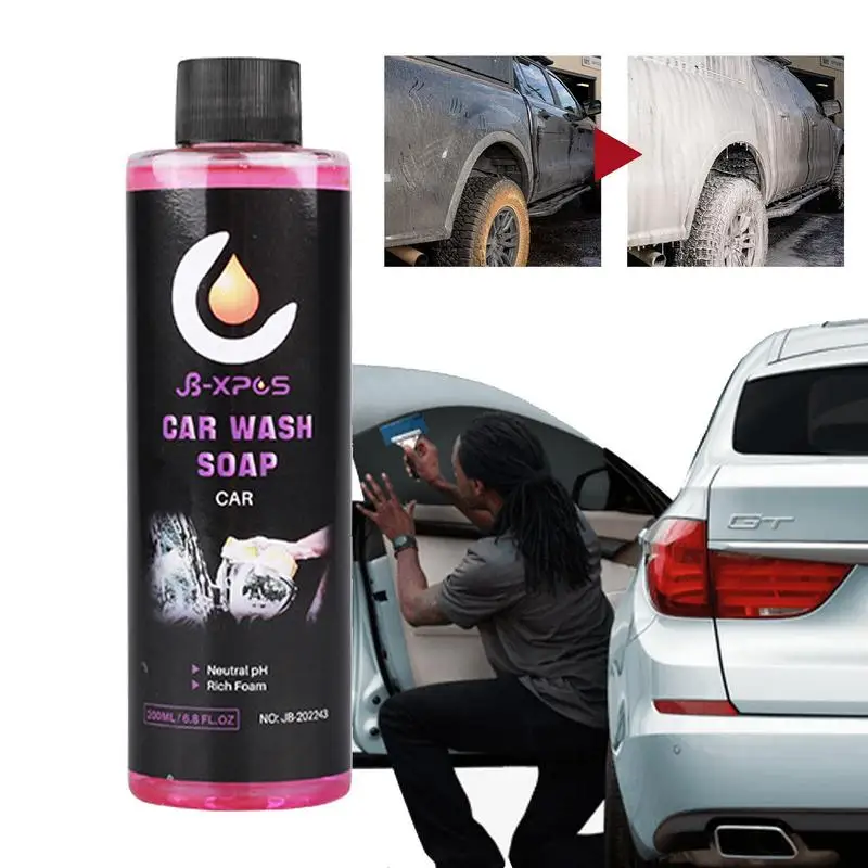 Car Wash Foam Soap Auto Wash Wax Detergent 200ml Concentrated Scratch Free High Foaming Car Cleaner For Washing And Detailing
Car Wash Foam Soap Auto Wash Wax Detergent 200ml Concentrated Scratch Free High Foaming Car Cleaner For Washing And Detailing