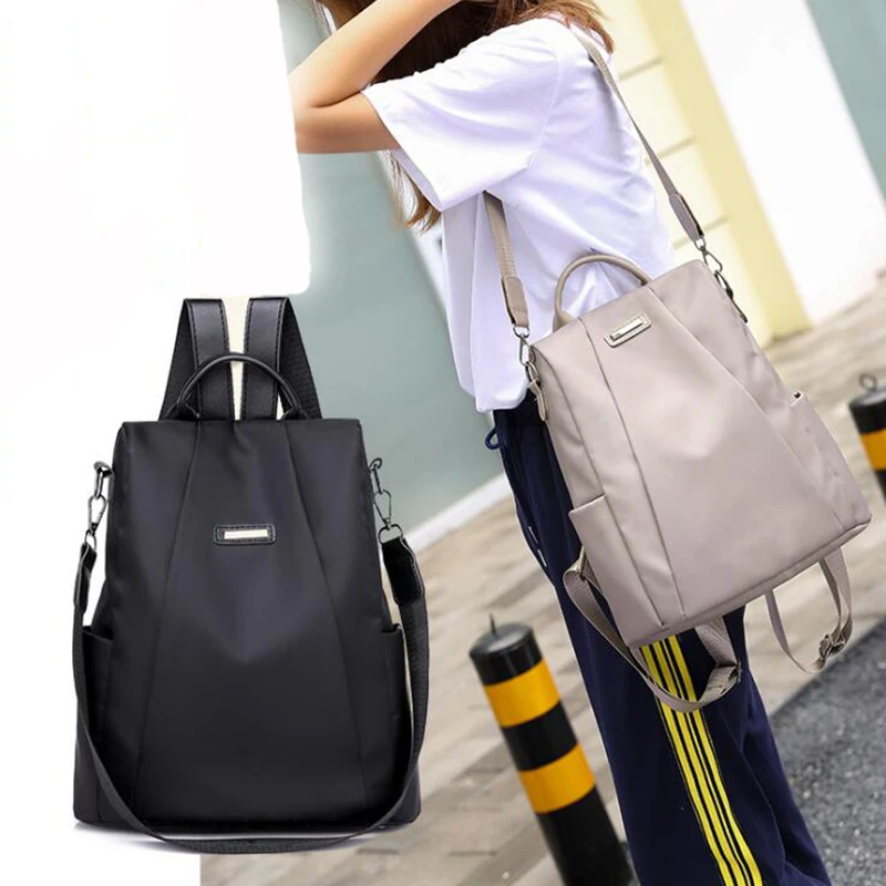 2023 NEW Women's Anti-theft Backpack Fashion Simple Solid Color School Bag Oxford Cloth Shoulder Bag
2023 NEW Women's Anti-theft Backpack Fashion Simple Solid Color School Bag Oxford Cloth Shoulder Bag