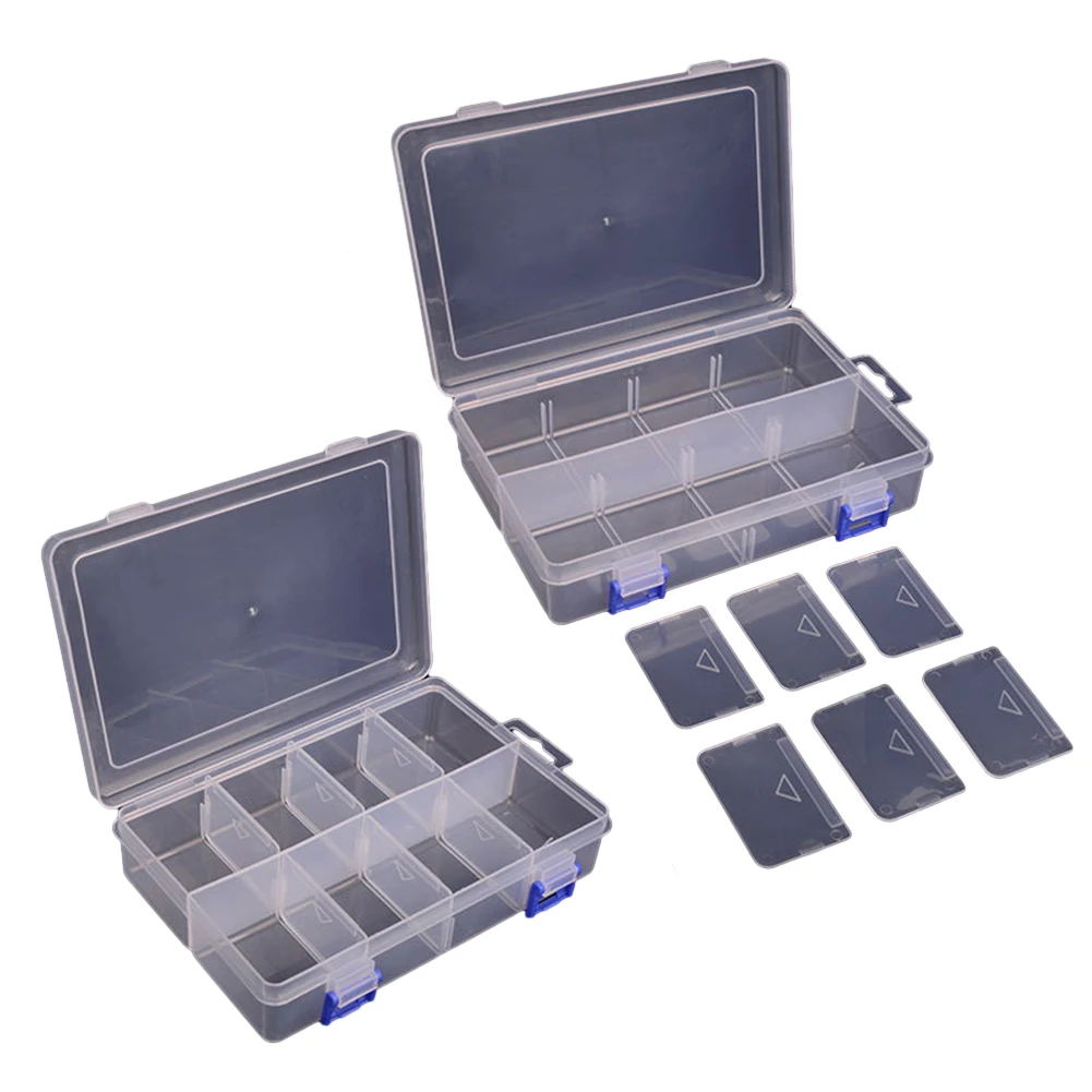 Adjustable 8Grids Compartment Plastic Storage Boxes Jewelry Earring Bead Screws Holder Case Display Organizer Container
Adjustable 8Grids Compartment Plastic Storage Boxes Jewelry Earring Bead Screws Holder Case Display Organizer Container