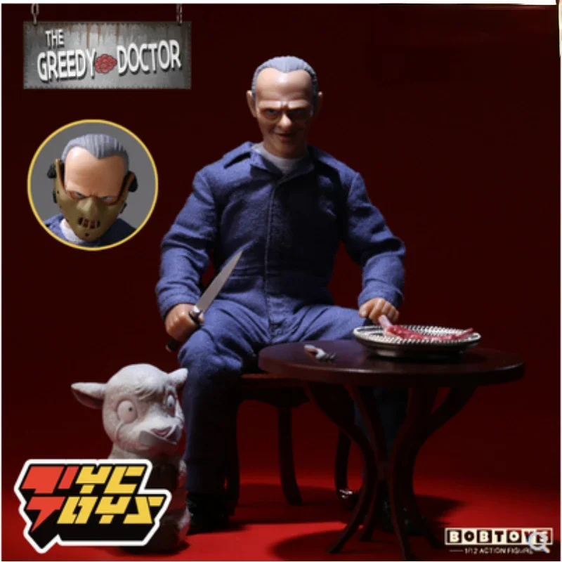 TYCTOYS Bobtoys Fm-02 Film MuseumSeries 1/12 Scale Collectible Figure FunnyGreedy Doctor Full Set 6Inch Action Figure Body Dolls
TYCTOYS Bobtoys Fm-02 Film MuseumSeries 1/12 Scale Collectible Figure FunnyGreedy Doctor Full Set 6Inch Action Figure Body Dolls