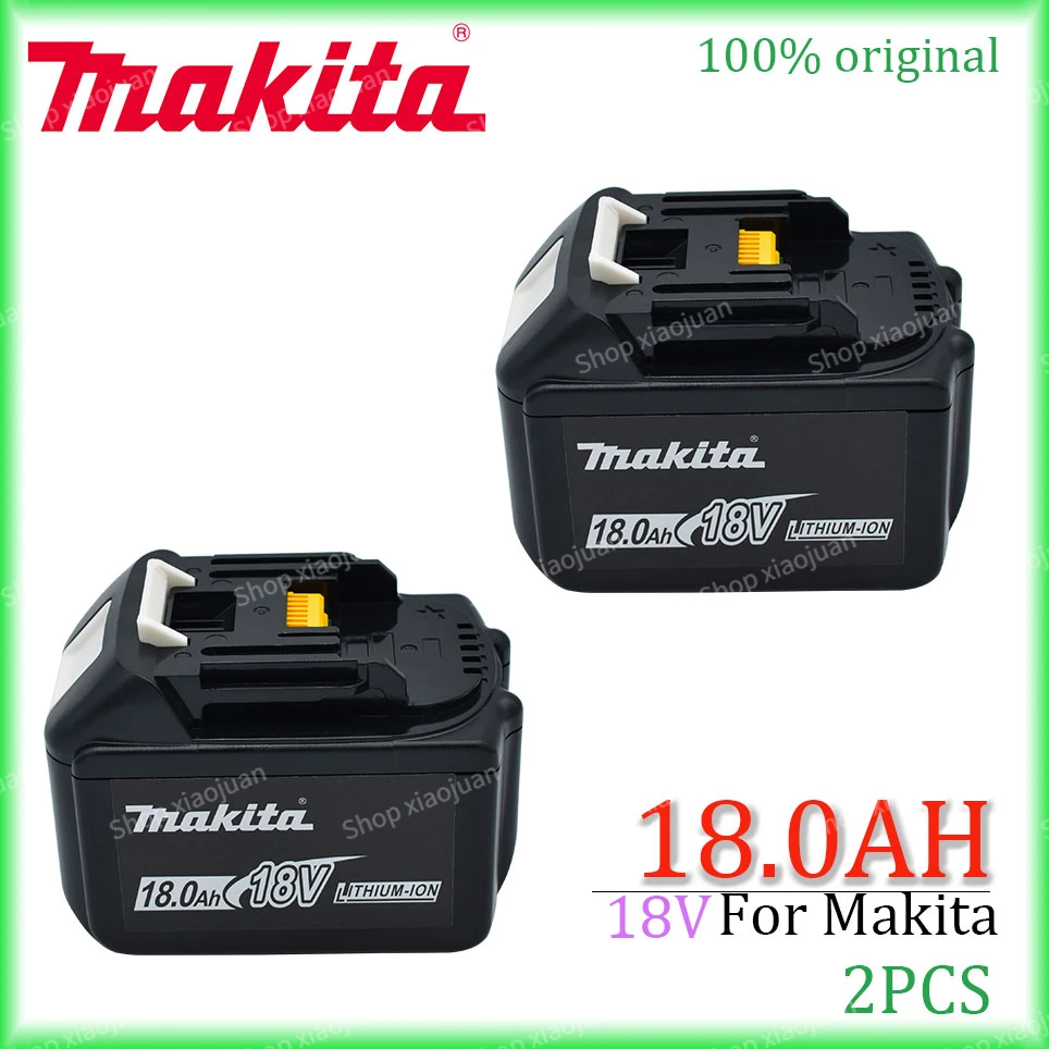 New Makita Replacement 18V 18.0Ah Battery For BL1830 BL1830B BL1840 BL1840B BL1850 BL1850B rechargeable battery LED indicateur
New Makita Replacement 18V 18.0Ah Battery For BL1830 BL1830B BL1840 BL1840B BL1850 BL1850B rechargeable battery LED indicateur