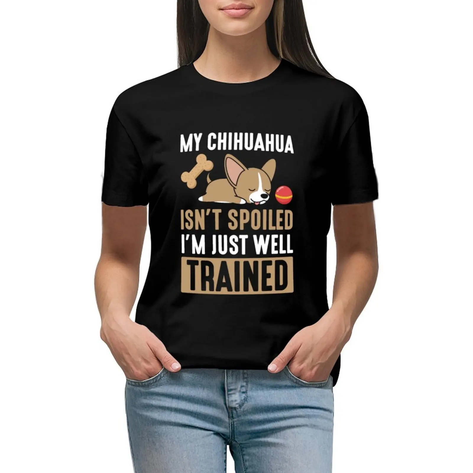 Chihuahua Graphic Puppy Animal T-shirt hippie clothes tops new edition t shirts for Women
Chihuahua Graphic Puppy Animal T-shirt hippie clothes tops new edition t shirts for Women
