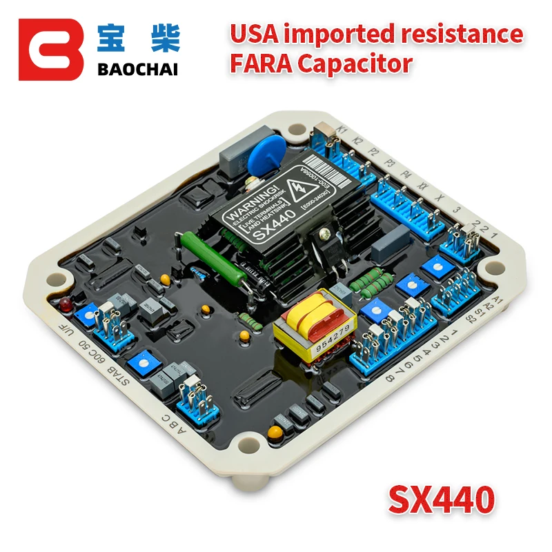 2023 White AVR SX440 Automatic Voltage Regulator Alternator Stabilizer universal Diesel Generator Part
2023 White AVR SX440 Automatic Voltage Regulator Alternator Stabilizer universal Diesel Generator Part