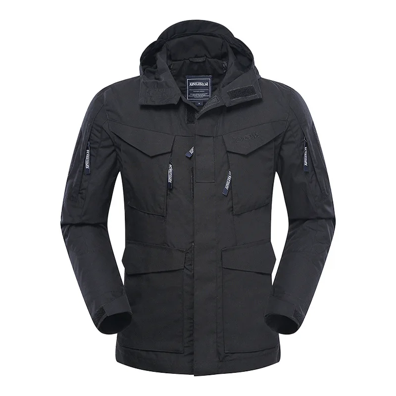 Tactical Jacket Men Outdoor Hiking Paintball Hunting Military Windbreaker Multi-pocket Coats Hooded Combat Jackets
Tactical Jacket Men Outdoor Hiking Paintball Hunting Military Windbreaker Multi-pocket Coats Hooded Combat Jackets