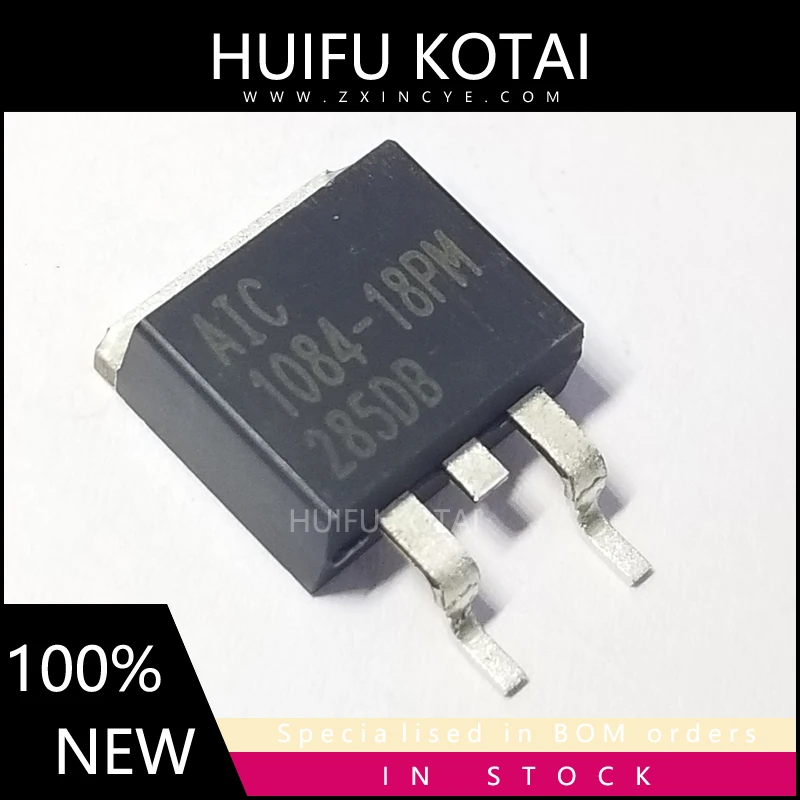 5 шт. AIC1084-18PM 1084-18PM TO263, Новые Товары в наличии 
5 шт. AIC1084-18PM 1084-18PM TO263, Новые Товары в наличии