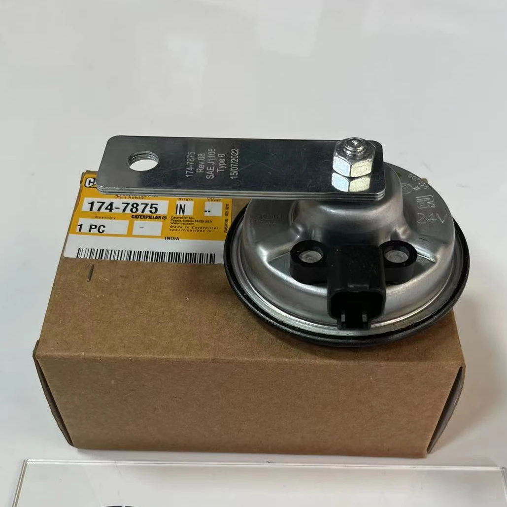 Genuine 354-5320 3545320 174-7875 1747875 24V HORN AS For Caterpillar 7T0970 3S4872 Construction Machinery Parts
Genuine 354-5320 3545320 174-7875 1747875 24V HORN AS For Caterpillar 7T0970 3S4872 Construction Machinery Parts