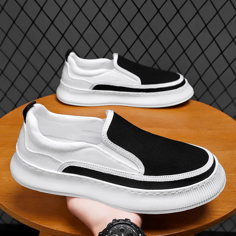 Men Casual Canvas Sneaker Slip-on Flats Shoe Male Loafers Outside Breathable Footwear Sapatenis Masculino SY6-19
Men Casual Canvas Sneaker Slip-on Flats Shoe Male Loafers Outside Breathable Footwear Sapatenis Masculino SY6-19