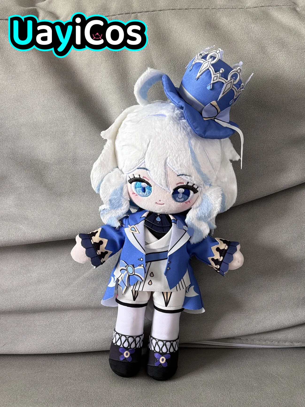 

Anime Furina Genshin Impact Stuffed 30cm Long Legs Plushie Plush Pillows Cotton Doll Clothes Game Figure Toy For Kids Gifts