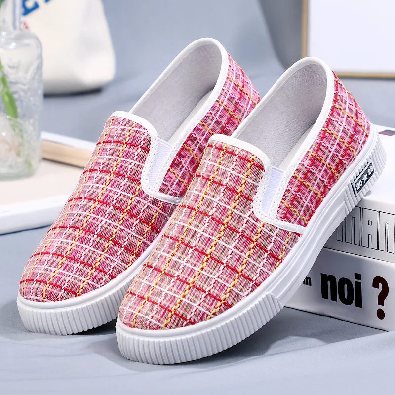 Autumn Womens Comfortable Canvas Single Shoes Beijing Shoes Breathable Cloth Vulcanized Shoes Female Sports Flats Loafers
Autumn Womens Comfortable Canvas Single Shoes Beijing Shoes Breathable Cloth Vulcanized Shoes Female Sports Flats Loafers