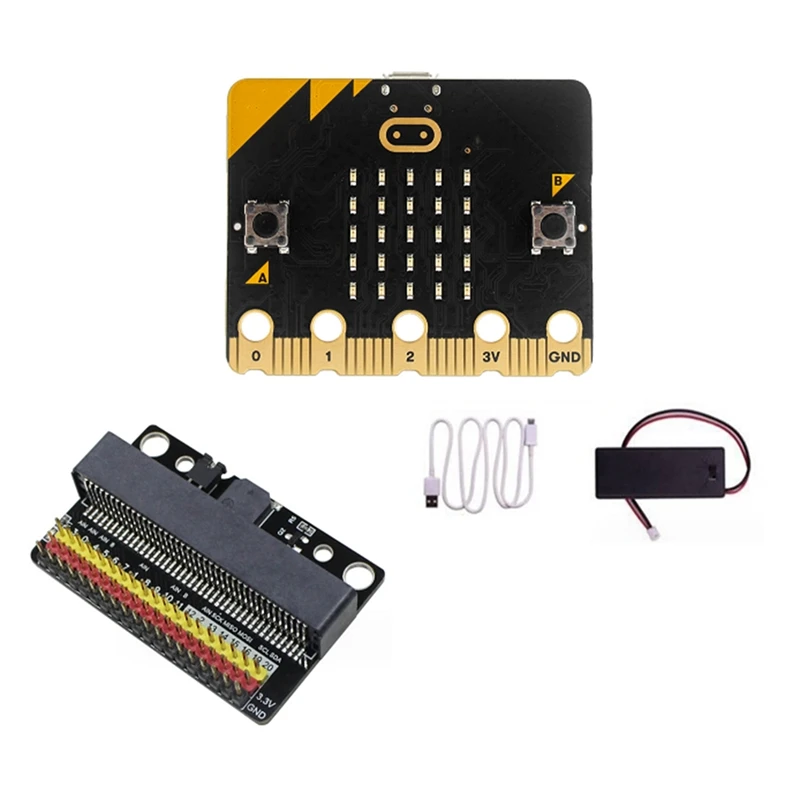 Материнская плата Bbc Microbit V2.0, представляем к графическому программированию в питоне, программируемая развивающая плата J долговечная
Материнская плата Bbc Microbit V2.0, представляем к графическому программированию в питоне, программируемая развивающая плата J долговечная