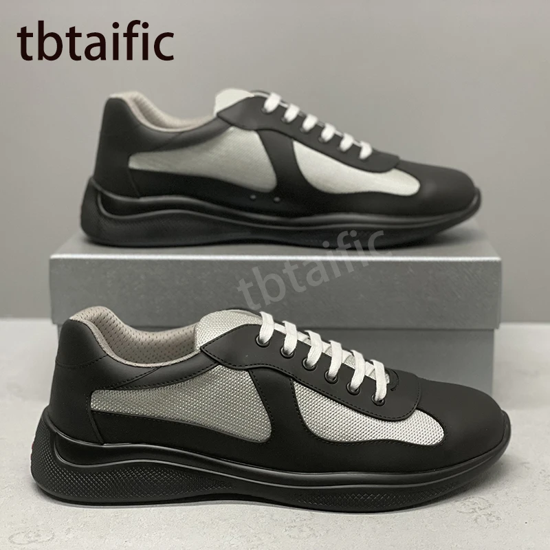 Leather Mesh Casual Shoes Thick Sole Lace Up Men's Women's Flat Sneakers Breathable Walking Comfort Hiking Running Shoes
Leather Mesh Casual Shoes Thick Sole Lace Up Men's Women's Flat Sneakers Breathable Walking Comfort Hiking Running Shoes