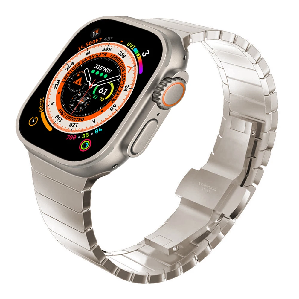 Ремешок из нержавеющей стали для apple watch band 49 мм 45 мм 44 мм 41 мм 40 мм 42 мм 38 мм, металлический браслет для iwatch series 8 7 5 6 se ultra band
Ремешок из нержавеющей стали для apple watch band 49 мм 45 мм 44 мм 41 мм 40 мм 42 мм 38 мм, металлический браслет для iwatch series 8 7 5 6 se ultra band