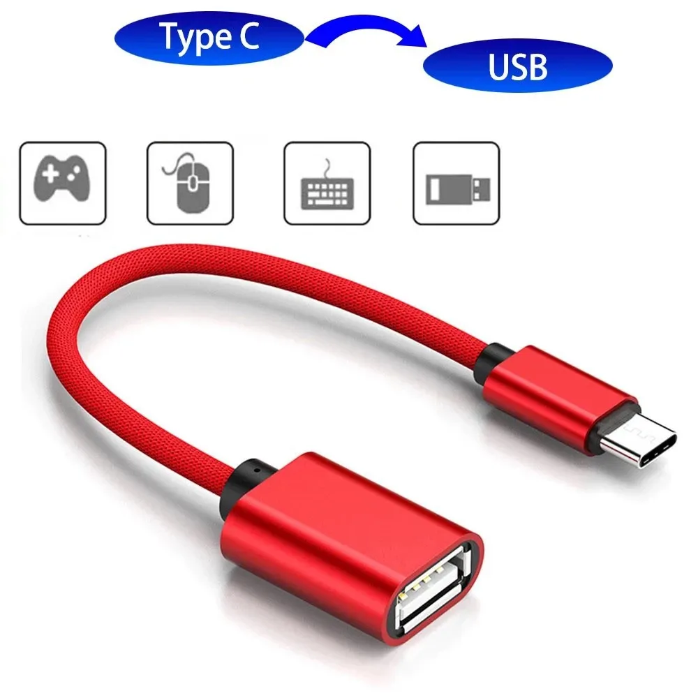 USB Adapter Type C OTG Cable USB C Male To USB 3.0 A Female Cable Adapter for MacBook Pro Samsung S9 USB-C OTG
USB Adapter Type C OTG Cable USB C Male To USB 3.0 A Female Cable Adapter for MacBook Pro Samsung S9 USB-C OTG