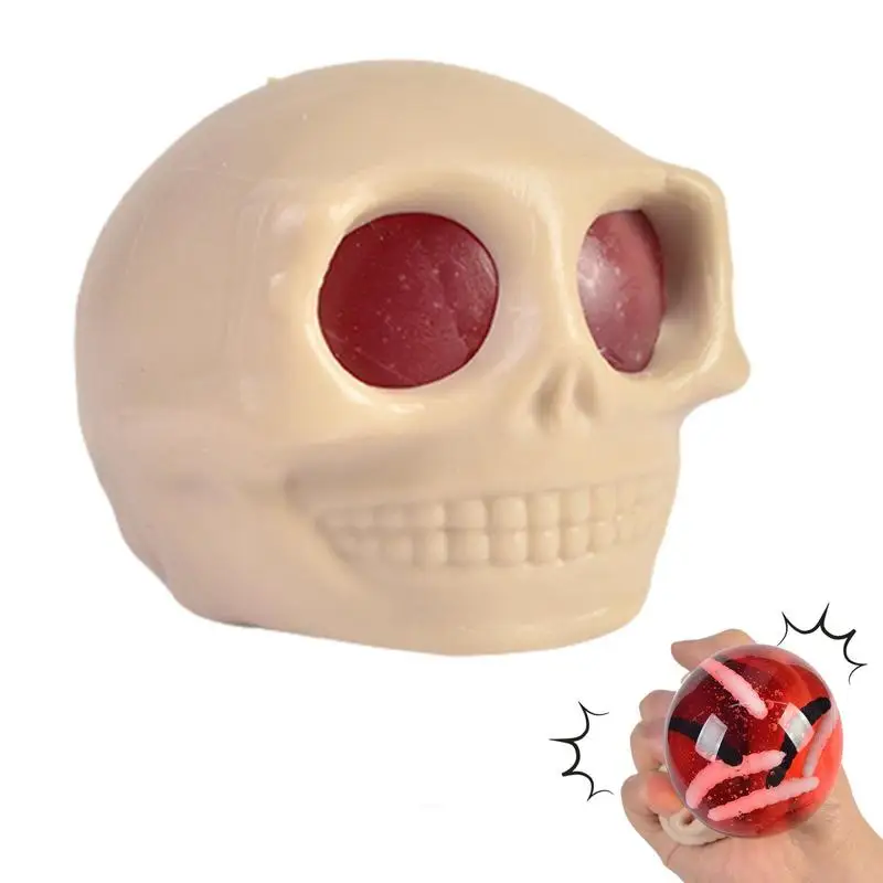 Gothic Pinch Sensory Skull Head Toys Squeeze Relieve Stress Adult Vent Decompress Toy Halloween Horror Toys For Children
Gothic Pinch Sensory Skull Head Toys Squeeze Relieve Stress Adult Vent Decompress Toy Halloween Horror Toys For Children