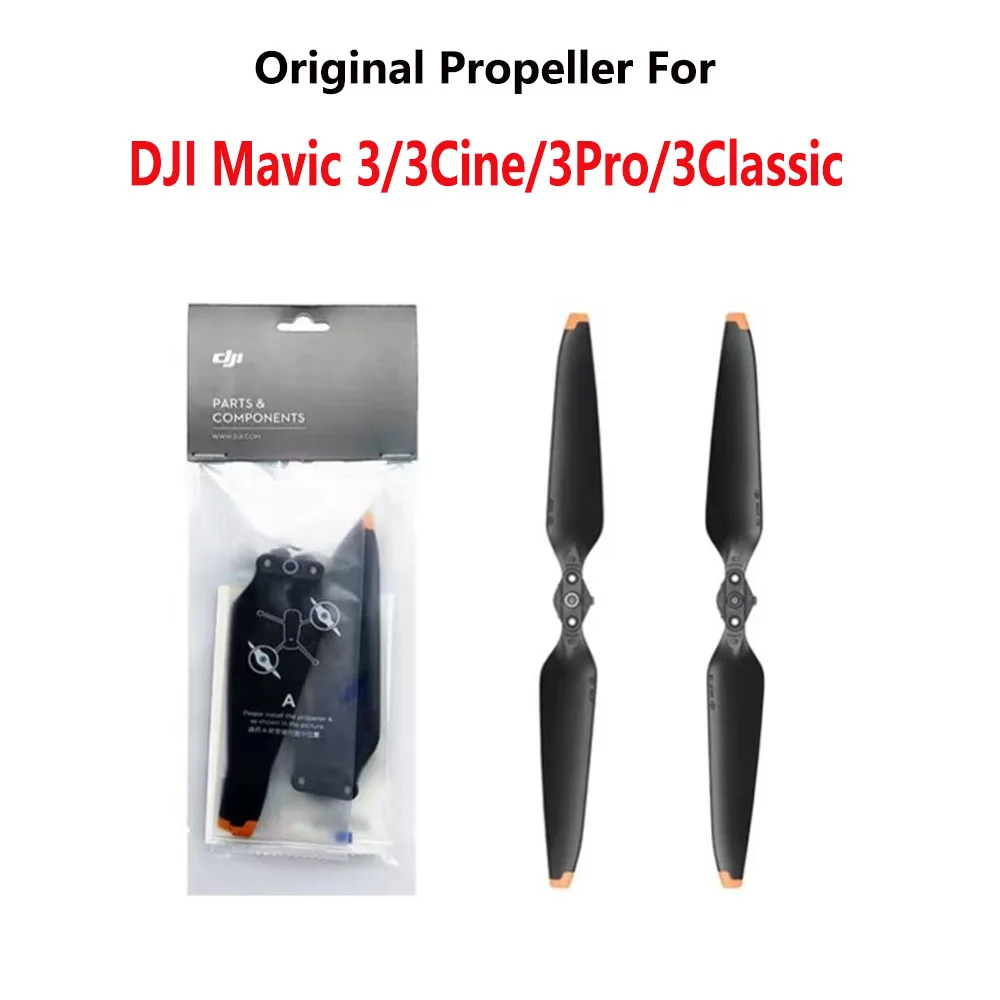 Original Mavic 3 / 3 Classic / 3 Cine Drone Propellers Spare Parts Quick Release Blade Wing Propeller for Mavic3Pro Accessories
Original Mavic 3 / 3 Classic / 3 Cine Drone Propellers Spare Parts Quick Release Blade Wing Propeller for Mavic3Pro Accessories