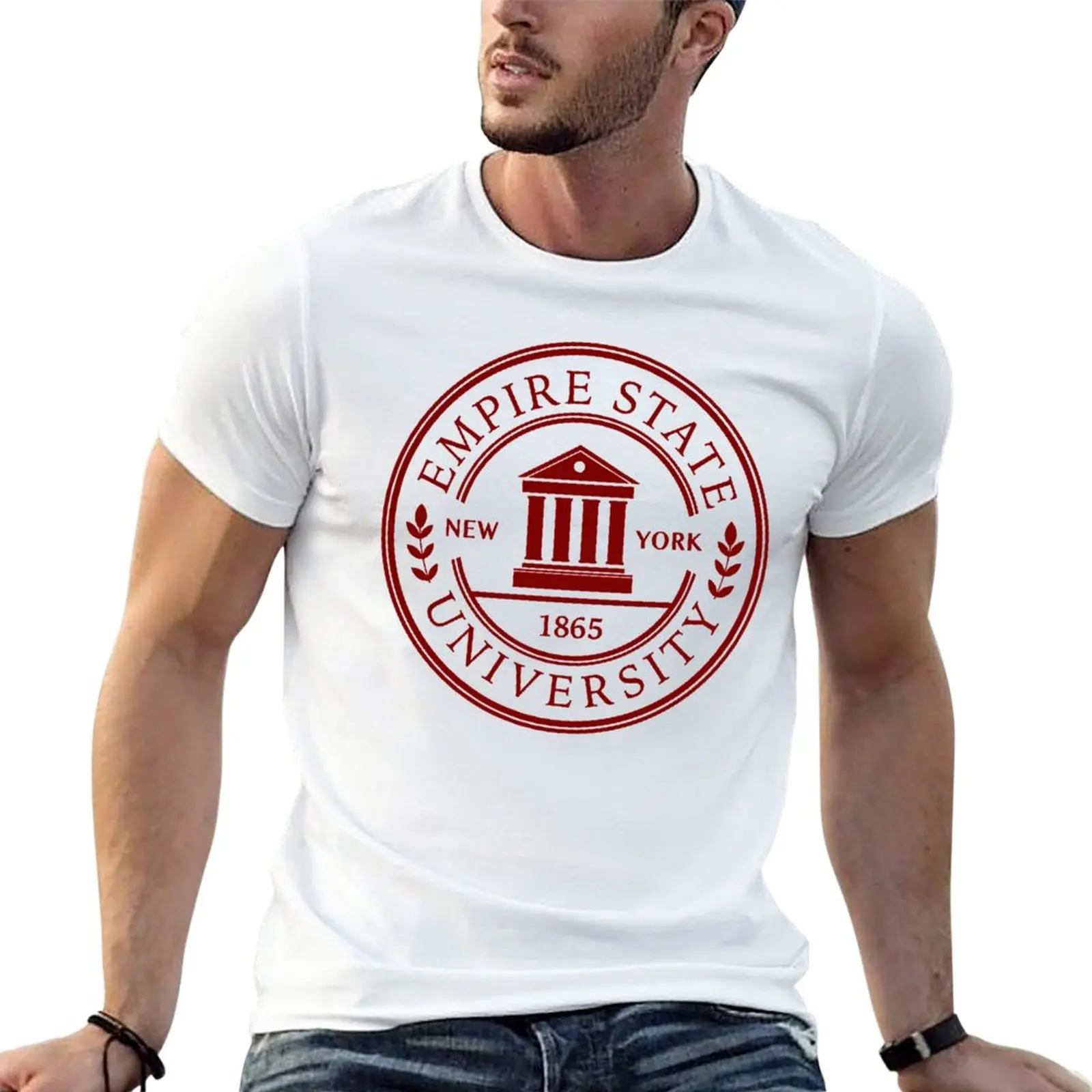

Empire State University T-Shirt plus sizes Blouse animal prinfor boys funny t shirts for men