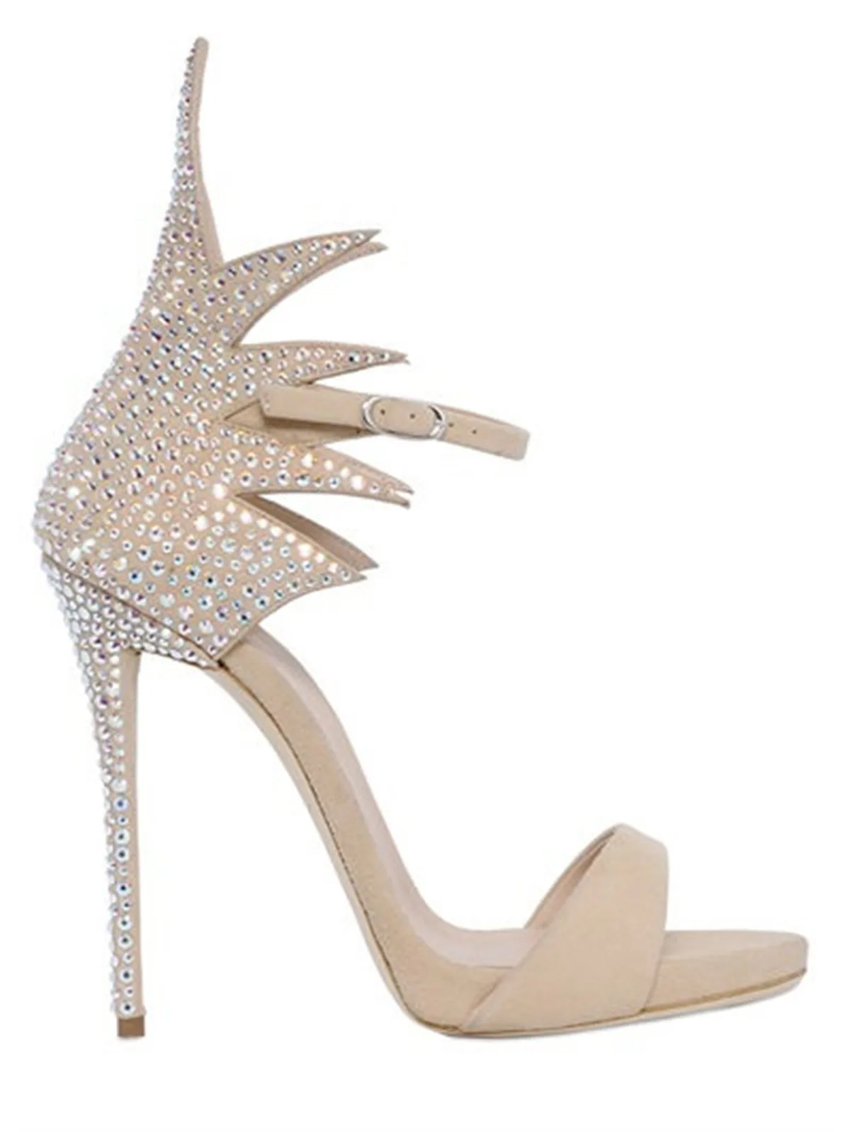 Platform Ankle Wrap Crystal High Heel Women's Sandals Rhinestone Stiletto Heeled Shoes One Belt Leather Suitable Party Shoe
Platform Ankle Wrap Crystal High Heel Women's Sandals Rhinestone Stiletto Heeled Shoes One Belt Leather Suitable Party Shoe