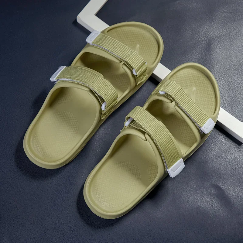 Men Slippers Trend Male Summer New Outdoor Beach Casual Soft Sole Sandals Fashion Women Indoor Home Couple Non-slip Slides
Men Slippers Trend Male Summer New Outdoor Beach Casual Soft Sole Sandals Fashion Women Indoor Home Couple Non-slip Slides