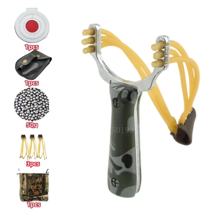 Рогатка из алюминиевого сплава, мощная камуфляжная Рогатка с луком, катапульта, профессиональная Рогатка для охоты и стрельбы на открытом воздухе
Рогатка из алюминиевого сплава, мощная камуфляжная Рогатка с луком, катапульта, профессиональная Рогатка для охоты и стрельбы на открытом воздухе