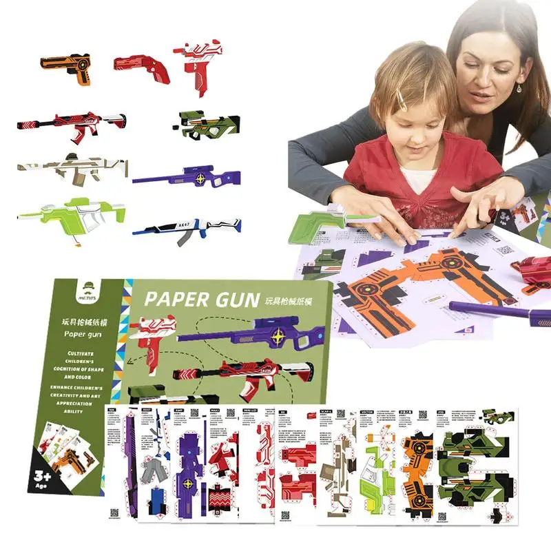 Paper Model Art Folding Cute 3D Paper Model Papercraft Launcher DIY Kids Adult Handmade Craft Toys Educational Toys
Paper Model Art Folding Cute 3D Paper Model Papercraft Launcher DIY Kids Adult Handmade Craft Toys Educational Toys