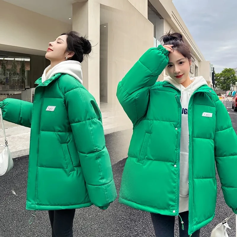 Women Winter Jacket 2023 New Women Warm Thicken Cotton Padded Jacket Female Loose Plus Size Cotton Coat Korean Women Parka Coat
Women Winter Jacket 2023 New Women Warm Thicken Cotton Padded Jacket Female Loose Plus Size Cotton Coat Korean Women Parka Coat