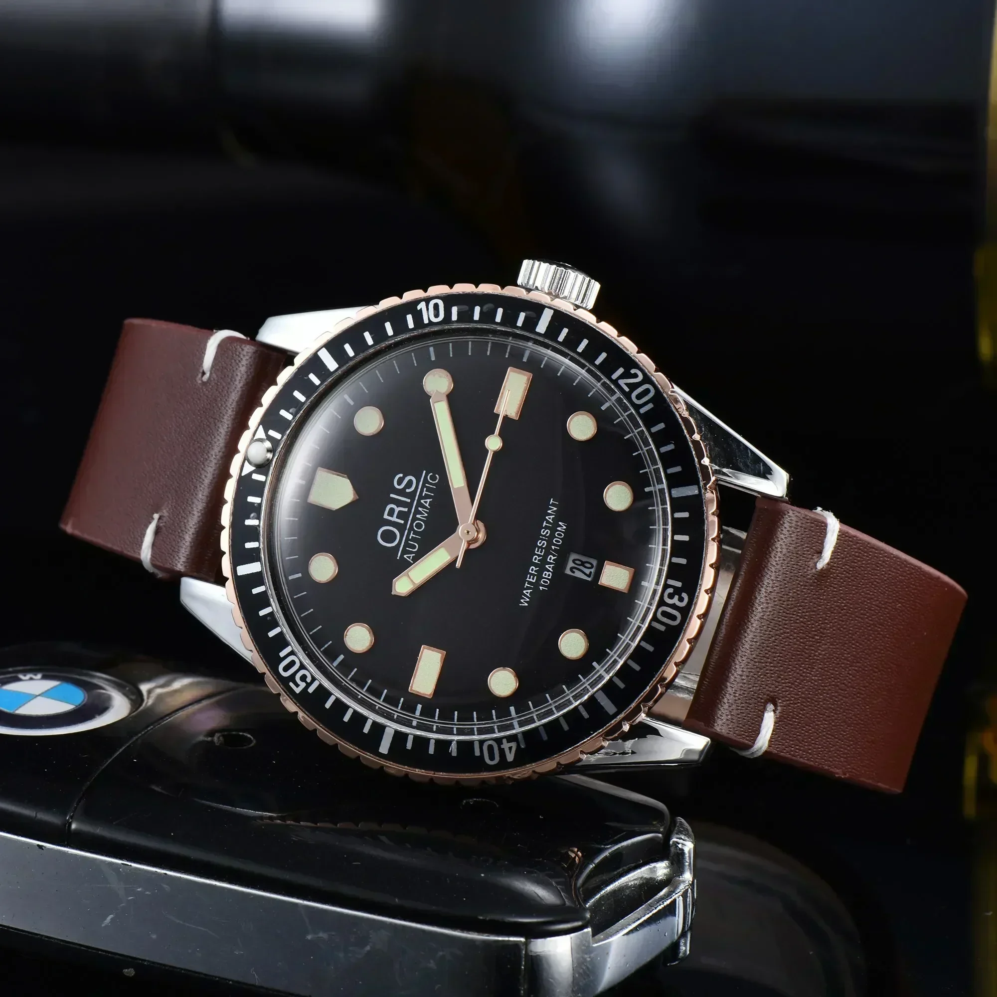 Часы наручные Oris Wathc Мужские кварцевые, люксовые Изящные Модные повседневные, с ремешком три руки, зеленые черные
Часы наручные Oris Wathc Мужские кварцевые, люксовые Изящные Модные повседневные, с ремешком три руки, зеленые черные