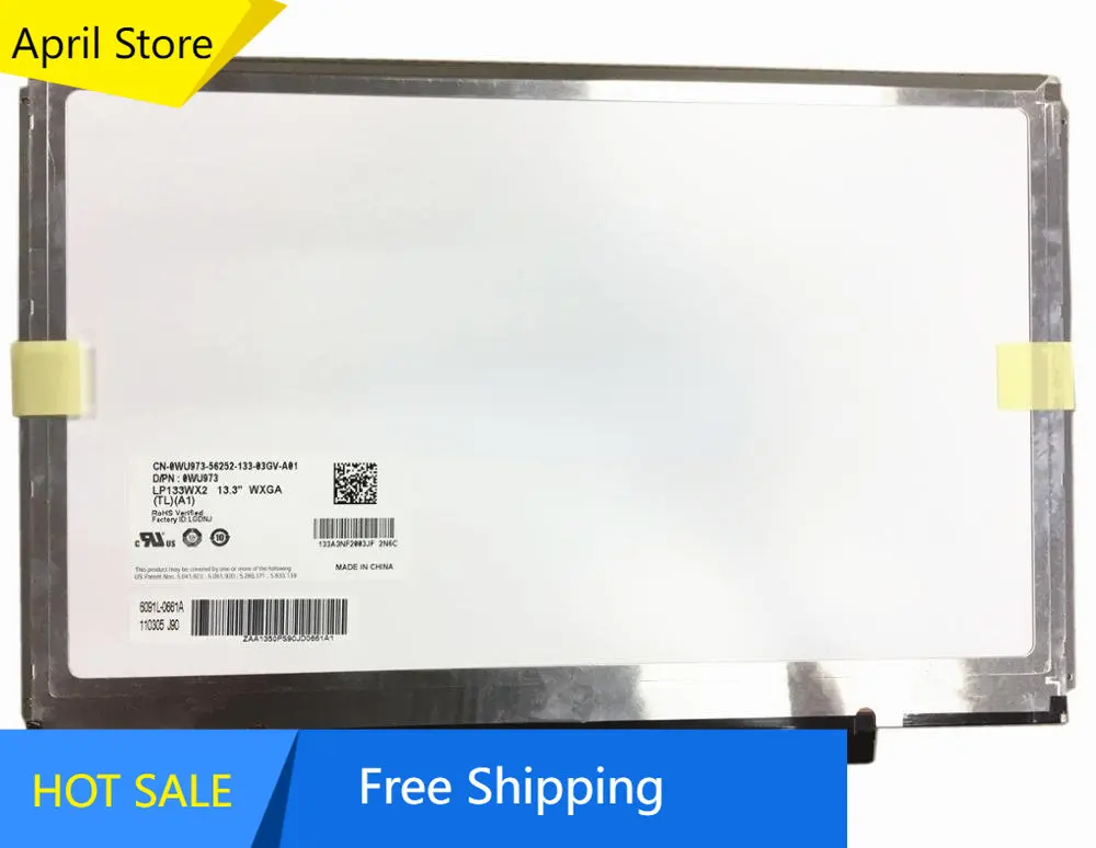 Free Shipping LP133WX2 TLA1 LP133WX2-TLA1 B133EW05 V.0 LTN133AT05 LTD133EV3D For Dell E4300 LCD Display Screen 1280*800 40Pin
Free Shipping LP133WX2 TLA1 LP133WX2-TLA1 B133EW05 V.0 LTN133AT05 LTD133EV3D For Dell E4300 LCD Display Screen 1280*800 40Pin
