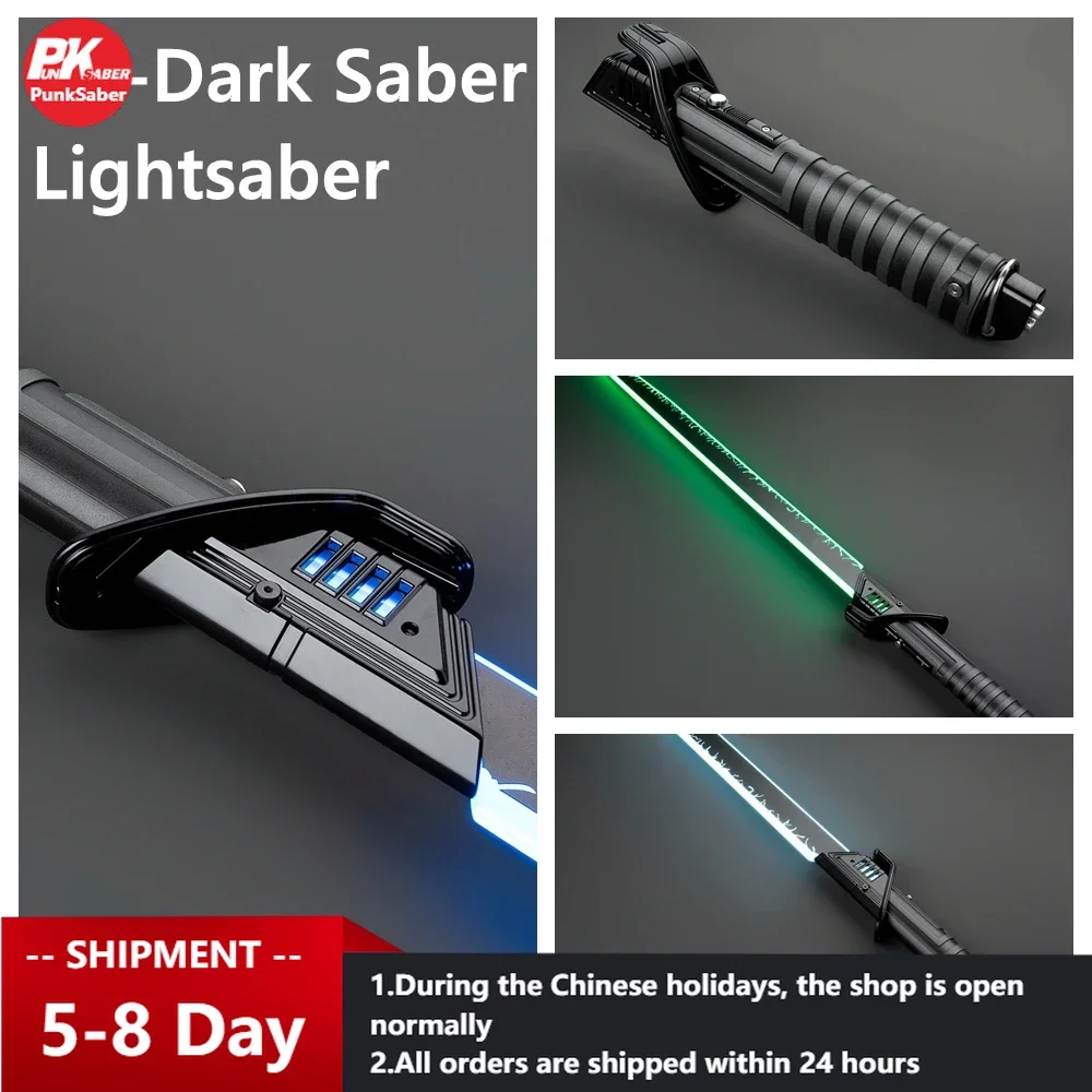 PunkSaber Xenopixel Darksaber Metel Hilt Laser Sword Heavy Dueling Sensitive Smooth Swing Infinite 34 Color Changing Lightsaber
PunkSaber Xenopixel Darksaber Metel Hilt Laser Sword Heavy Dueling Sensitive Smooth Swing Infinite 34 Color Changing Lightsaber