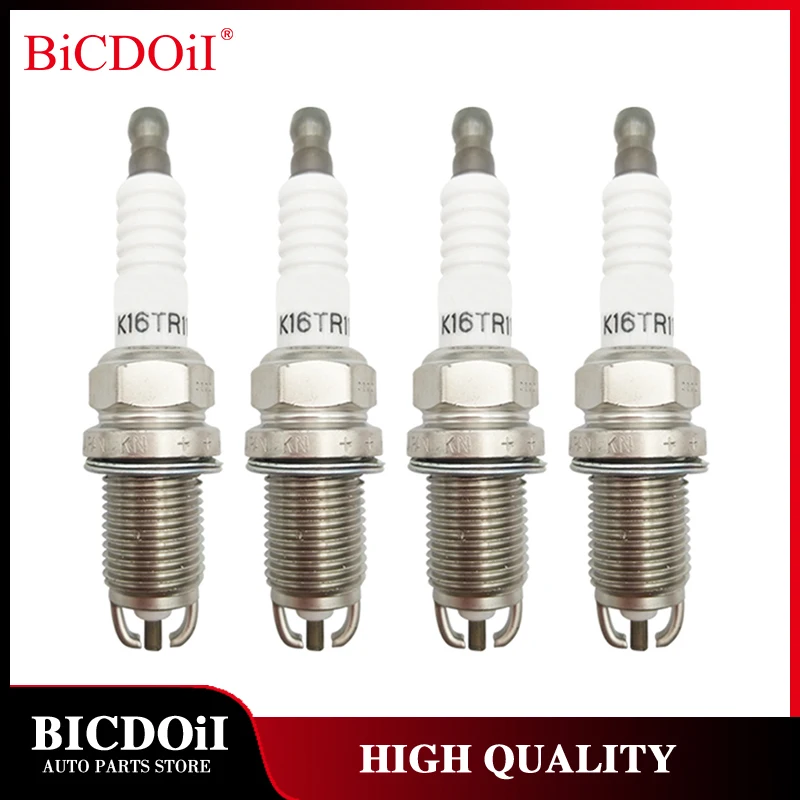 4/6Pcs Normal Spark Plug 90919-01192 K16TR11 for Toyota COROLLA Land-Cruiser Tacoma T100 4Runner Tundra 3.4 3.4L 1995-2004
4/6Pcs Normal Spark Plug 90919-01192 K16TR11 for Toyota COROLLA Land-Cruiser Tacoma T100 4Runner Tundra 3.4 3.4L 1995-2004