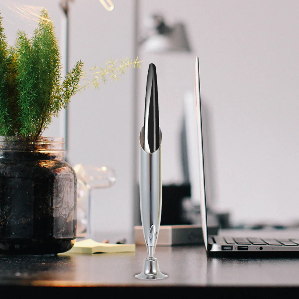 Stainless Steel Pen Holder Single Pen Holder Pen Stand Desk Pen Holder Base Metal Ballpoint Pen Attached Base Stand Desk
Stainless Steel Pen Holder Single Pen Holder Pen Stand Desk Pen Holder Base Metal Ballpoint Pen Attached Base Stand Desk