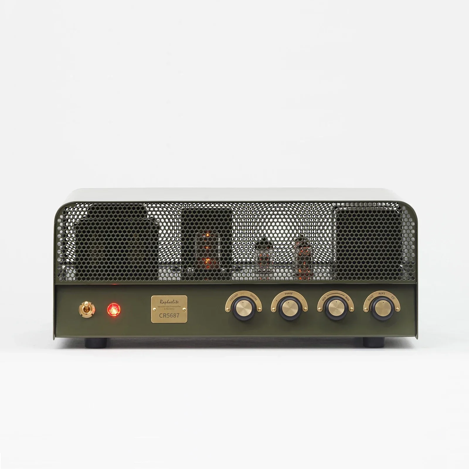 Raphaelite CR5687 Tube Preamplifier HIFI EXQUIS 6x5/6Z5/12AX7/ECC83/5687 Tube Headphone Amp
Raphaelite CR5687 Tube Preamplifier HIFI EXQUIS 6x5/6Z5/12AX7/ECC83/5687 Tube Headphone Amp