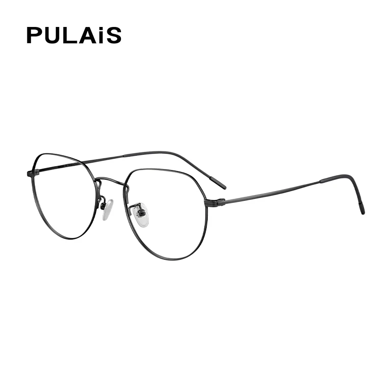 Pulais Ultra Light Pure Titanium Prescription Glasses Women's Models Degree Lenses Frame Men and Women Eyewear Anti-blue Lens
Pulais Ultra Light Pure Titanium Prescription Glasses Women's Models Degree Lenses Frame Men and Women Eyewear Anti-blue Lens