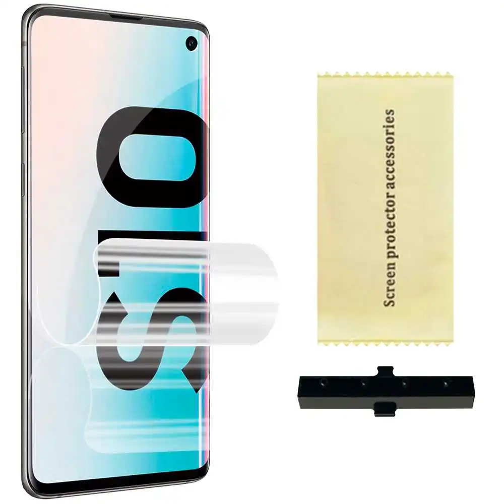 Защитная пленка для экрана Гидрогелевая Samsung Galaxy S10 | Мобильные телефоны и