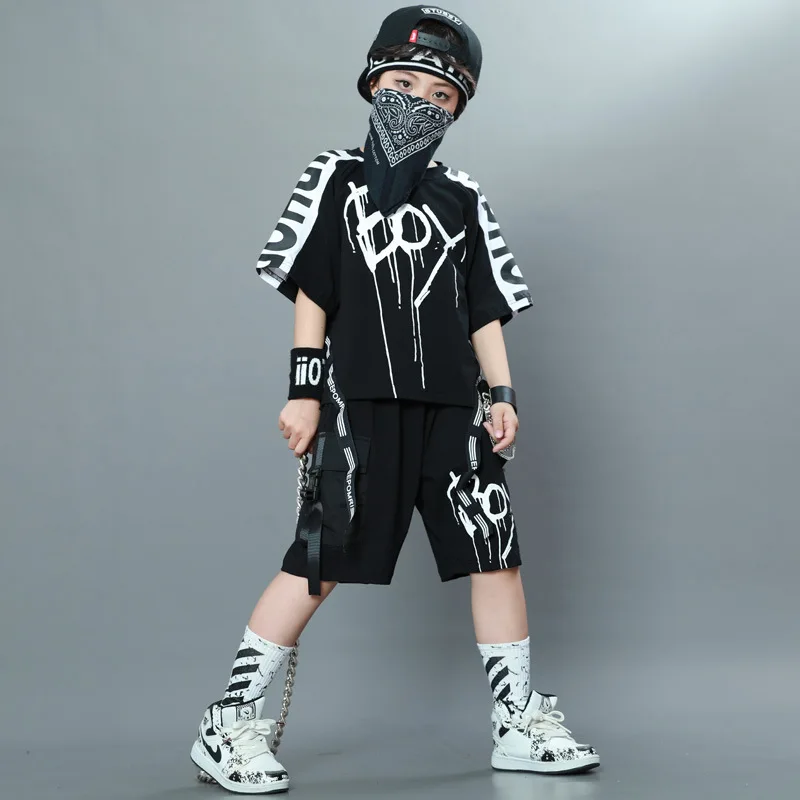 

Summer Boys Clothing Sets Fashion Kids Tracksuits Streetwear Clothes Teenager 5 6 8 10 11 12 14 Years Children Sports Suits 2Pcs