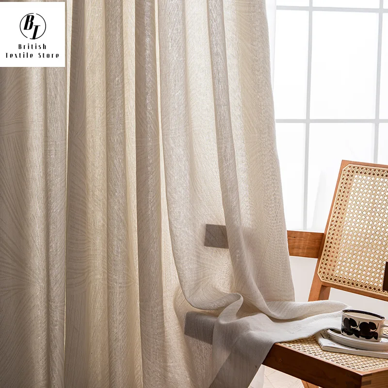 Curtains for Living dining Room BedroomThe new type of gauze curtain is transparent and opaque to cut off cotton and linen
Curtains for Living dining Room BedroomThe new type of gauze curtain is transparent and opaque to cut off cotton and linen