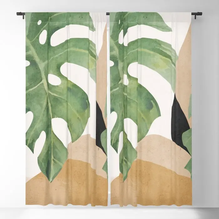 Abstract Art Tropical Leaves 3 Blackout Curtains 3D Print Window Curtains For Bedroom Living Room Decor Window Treatments
Abstract Art Tropical Leaves 3 Blackout Curtains 3D Print Window Curtains For Bedroom Living Room Decor Window Treatments