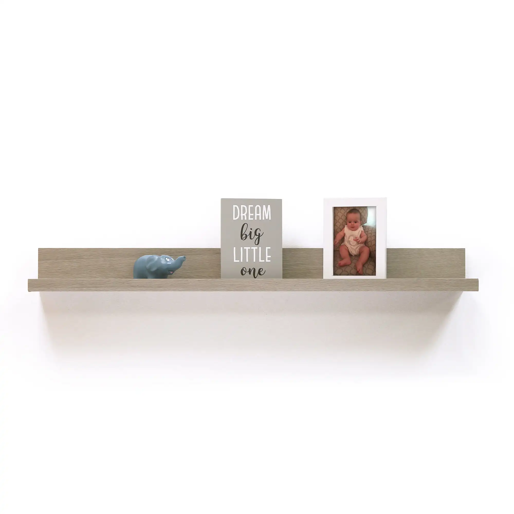 InPlace Shelving Rectangle Wood Floating Picture Ledge Wall Shelf, One, 35.4Wx3.5Hx4.5D, Driftwood
InPlace Shelving Rectangle Wood Floating Picture Ledge Wall Shelf, One, 35.4Wx3.5Hx4.5D, Driftwood