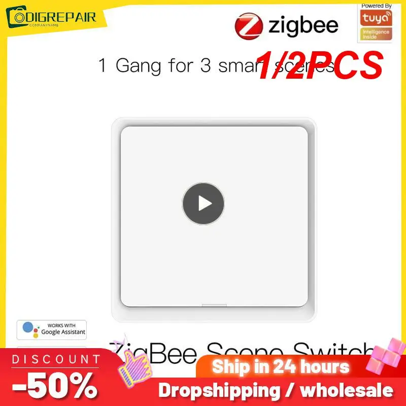 1/2 шт. переключатель Tuya Smart Scene, 4 клавиши, 12 режимов, кнопочный контроллер, работает со шлюзом приложения Smart Life
1/2 шт. переключатель Tuya Smart Scene, 4 клавиши, 12 режимов, кнопочный контроллер, работает со шлюзом приложения Smart Life