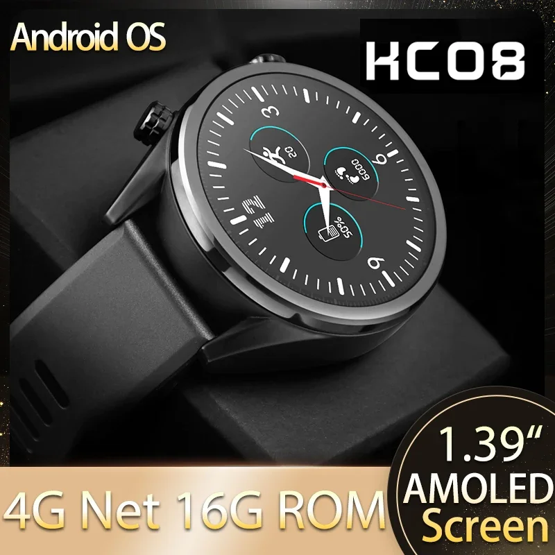 LZAKMR NEW KC08 4G NET Smart Watch Men 1.39" AMOLED Screen Wifi Android OS 16G ROM GPS Map Global Version Dial Call Passometer
LZAKMR NEW KC08 4G NET Smart Watch Men 1.39" AMOLED Screen Wifi Android OS 16G ROM GPS Map Global Version Dial Call Passometer