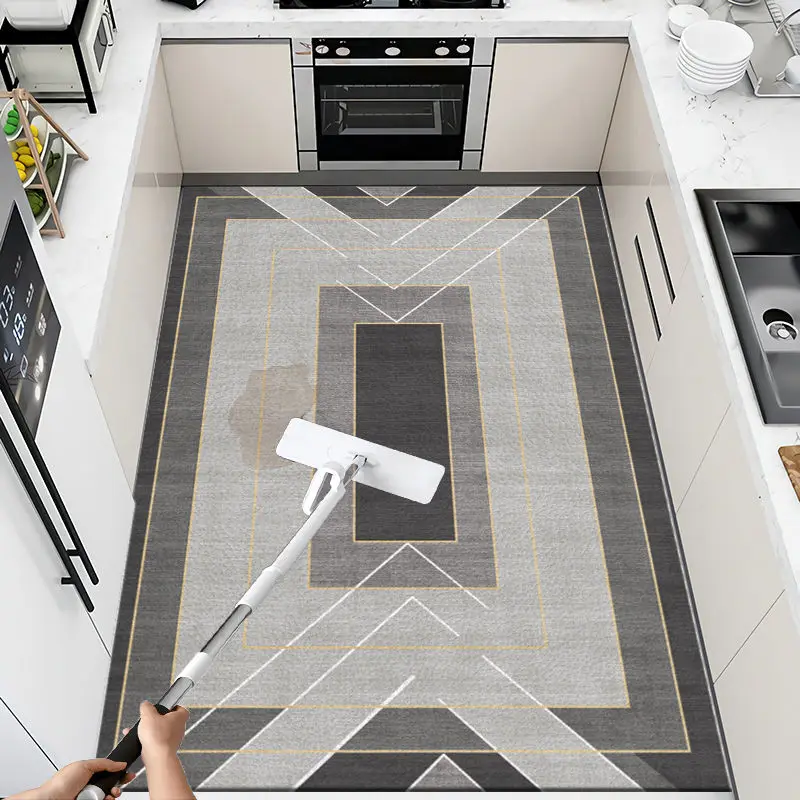 Scrubable PVC Waterproof and Oilproof Kitchen Carpet Living Room Sofa Coffee Table Rug Bedroom Decorative Rugs Bathroom Carpets
Scrubable PVC Waterproof and Oilproof Kitchen Carpet Living Room Sofa Coffee Table Rug Bedroom Decorative Rugs Bathroom Carpets