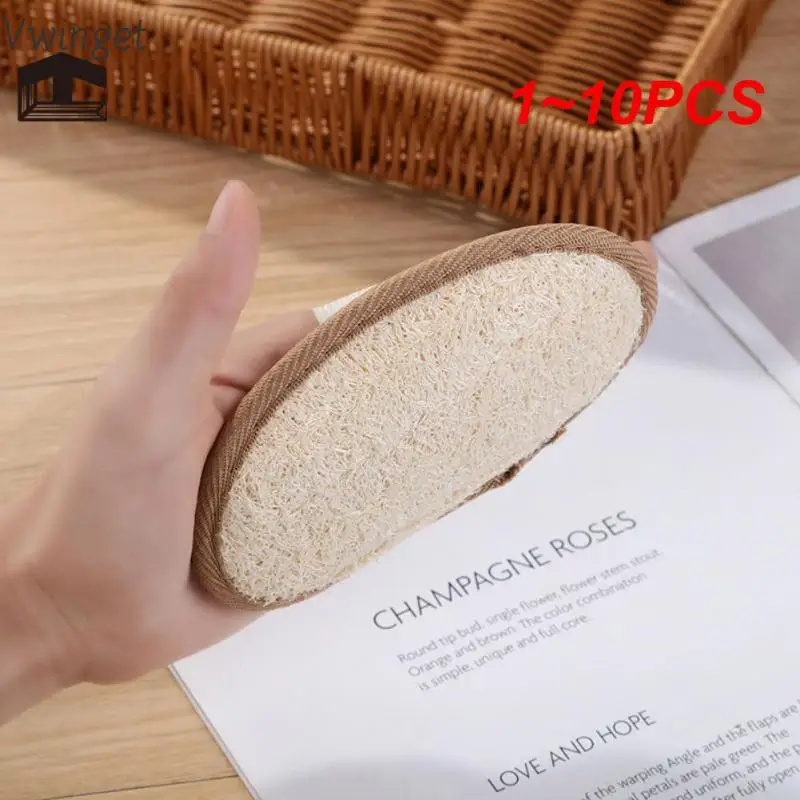 1 ~ 10 шт. натуральная люфы Luffa, цвет лица, кожа, диск, кожа, кожа, мужская, женская, Очищающая щетка для лица, уход за ребенком, отшелушиватель
1 ~ 10 шт. натуральная люфы Luffa, цвет лица, кожа, диск, кожа, кожа, мужская, женская, Очищающая щетка для лица, уход за ребенком, отшелушиватель