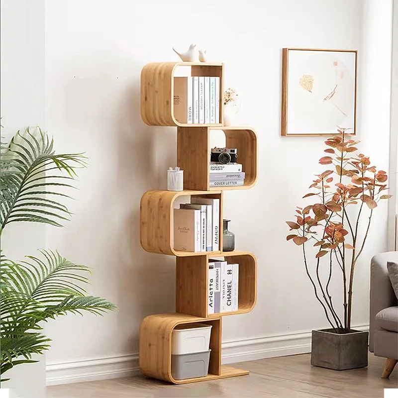 Creative Mobile Bookshelf Light Luxury Large Capacity On The Ground Multilayer Bamboo Simple Art Storage Shelf Organizer
Creative Mobile Bookshelf Light Luxury Large Capacity On The Ground Multilayer Bamboo Simple Art Storage Shelf Organizer