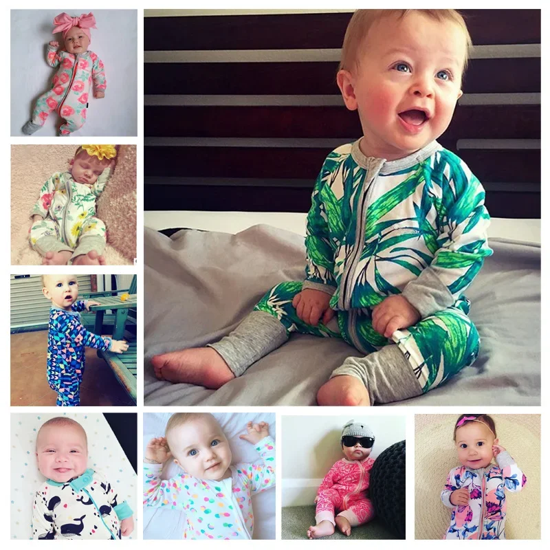 2024 Newborn Baby Boys Clothes Infant Long Sleeve Cotton Flower Bamboo leaves Print Baby Clothing Girl Rompers Jumpsuits Pajamas
2024 Newborn Baby Boys Clothes Infant Long Sleeve Cotton Flower Bamboo leaves Print Baby Clothing Girl Rompers Jumpsuits Pajamas