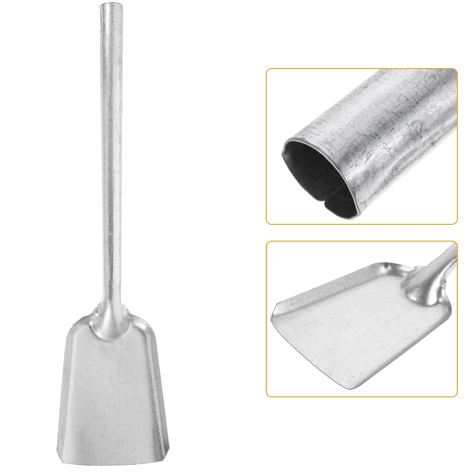 

Утолщенная железная зернистая лопата, Шлаковая лопата, лопата для кухонной плиты, лопата для угольной золы с длинной ручкой, садовая лопата