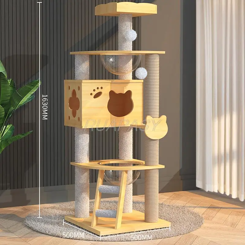 Cat Tree Shelf Jumping Platform Multi-Level Cat Tree Toys Post Condo Cozy Perch Nest Scratcher Tower Scratching Climbing For Cat
Cat Tree Shelf Jumping Platform Multi-Level Cat Tree Toys Post Condo Cozy Perch Nest Scratcher Tower Scratching Climbing For Cat