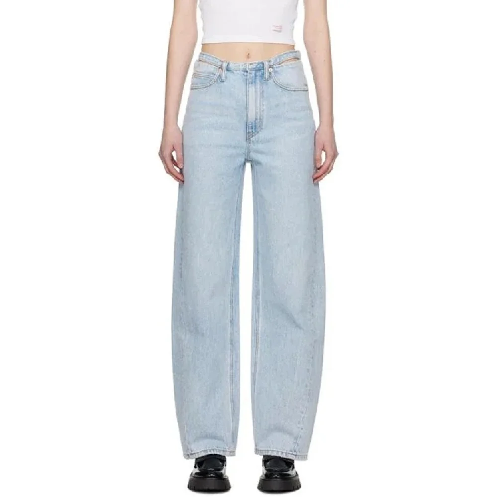 2024 Women's Jeans Trends Cotton Loose Casual High Waist Womens Wide Leg Pants y2k Clothing New Fashion High Quality Trousers 
2024 Women's Jeans Trends Cotton Loose Casual High Waist Womens Wide Leg Pants y2k Clothing New Fashion High Quality Trousers