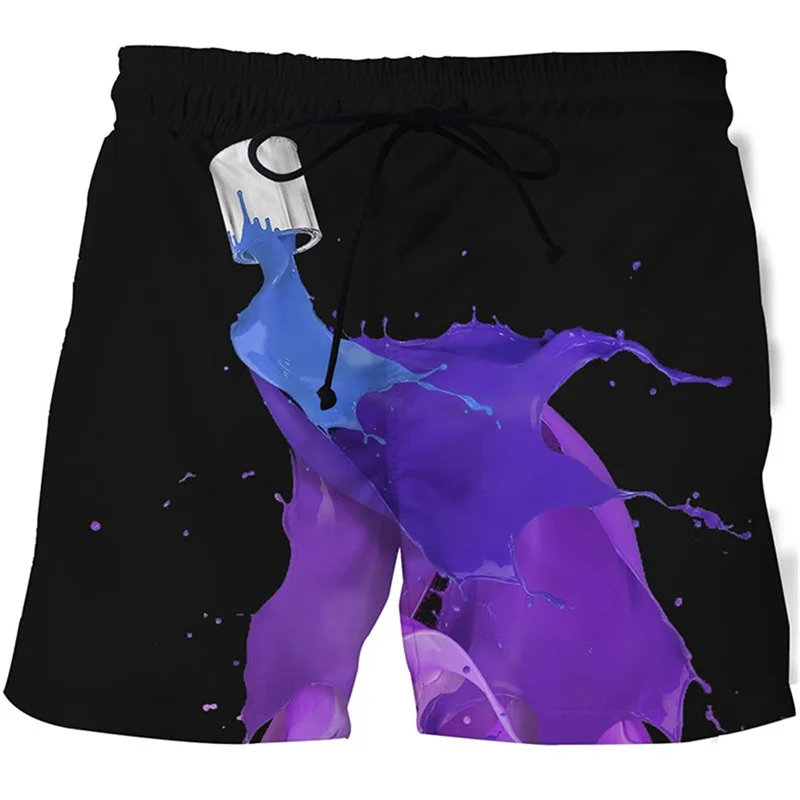 Colorful 3d Print Spray Painting Beach Shorts Mens Sports Running Short Pants Summer Loose Swimming Trunks Surf Board Shorts
Colorful 3d Print Spray Painting Beach Shorts Mens Sports Running Short Pants Summer Loose Swimming Trunks Surf Board Shorts