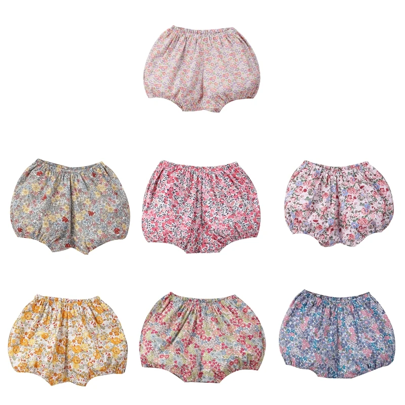 Q81A Baby Girls Floral Bloomer Shorts Breathable Linen Cotton Pants Shorts Summer Vacation Beach Shorts Comfort Skin Friendly
Q81A Baby Girls Floral Bloomer Shorts Breathable Linen Cotton Pants Shorts Summer Vacation Beach Shorts Comfort Skin Friendly
