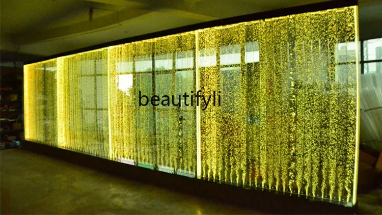 Customized Large Acrylic Screen Water Curtain Wall Water Bubble Wall Creative Fish Tank Entrance
Customized Large Acrylic Screen Water Curtain Wall Water Bubble Wall Creative Fish Tank Entrance